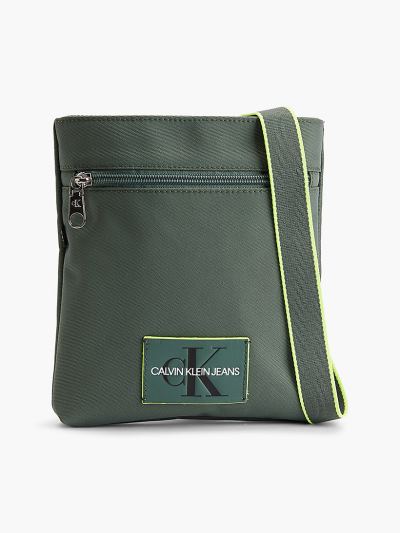 Calvin Klein Táskák & Kiegészítők HU464517 | Calvin Klein Small Recycled Polyester Flat Férfi Crossb